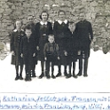 1940 Katharina Jollet mit den Kindern vli. Maria Hermann, Heinrich, Franziska, Josef, Willi, Alois